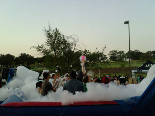 teen foam party