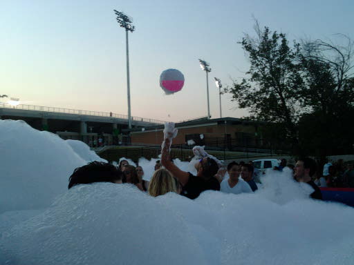 teen foam party