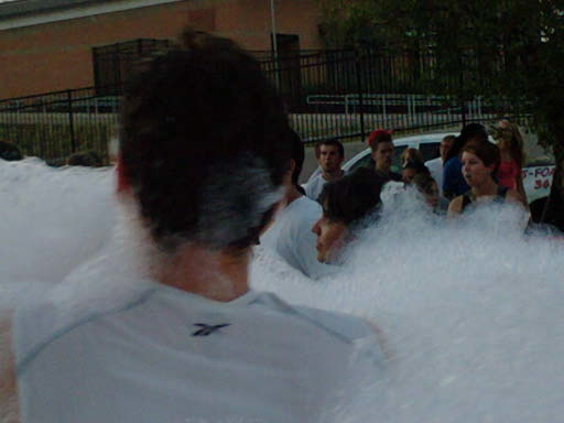 fraternity foam party