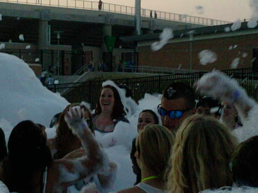 college foam parties