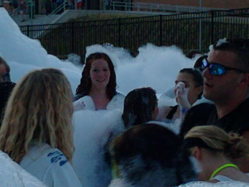 teen foam party