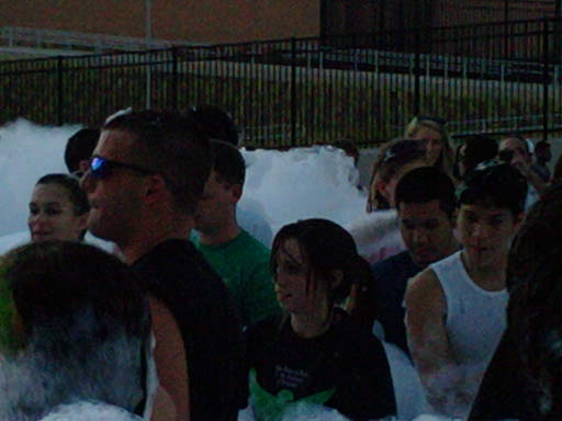 fraternity foam party