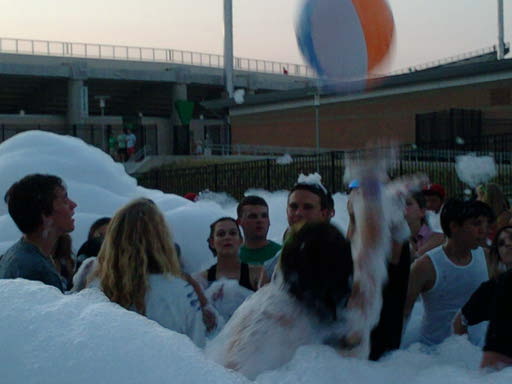 teen foam party