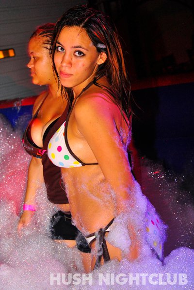 college foam party