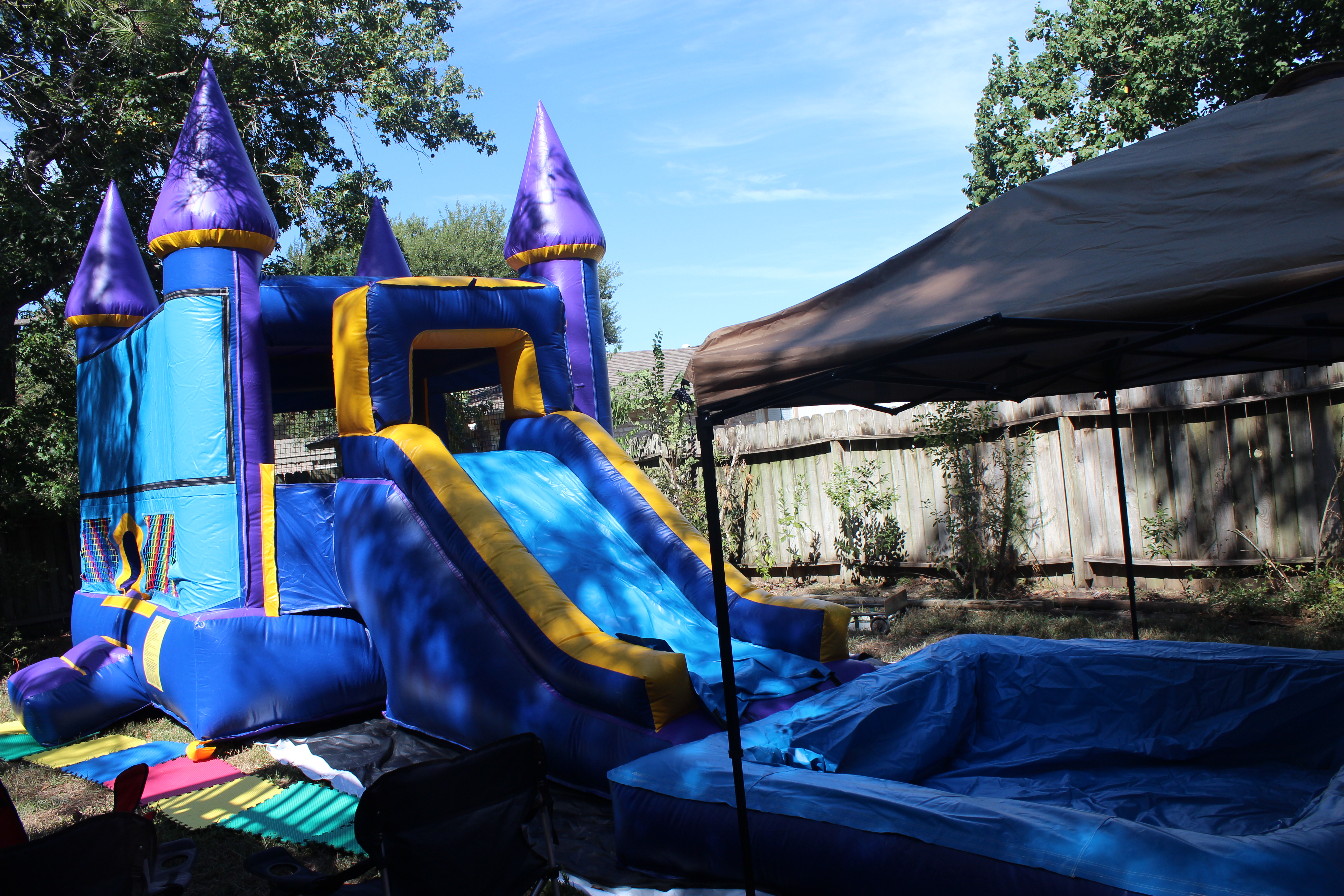 bounce house combo the woodlands