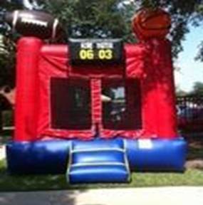 sports bounce house the woodlands
